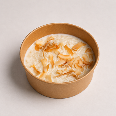 Рисовая каша с кокосом